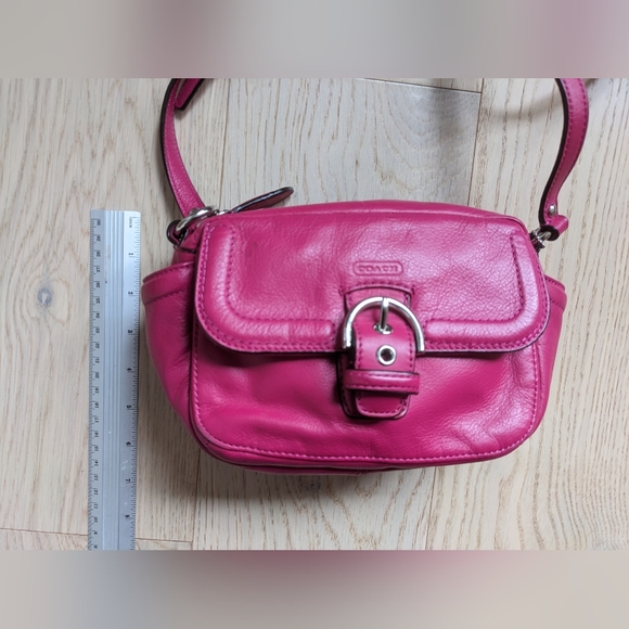 Coach leather camera bag - Picture 12 of 16